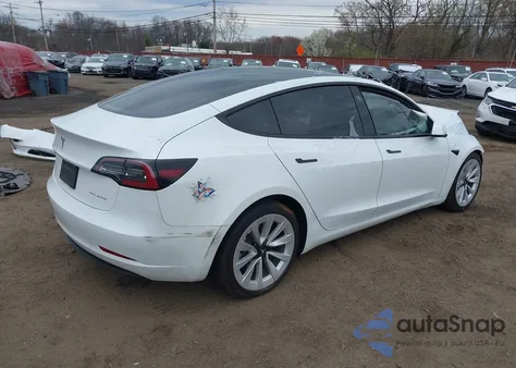 2022 Tesla Model 3 Long Range Dual Motor All-Wheel Drive from USA, damaged, VIN 5YJ3E1EB2NF269947